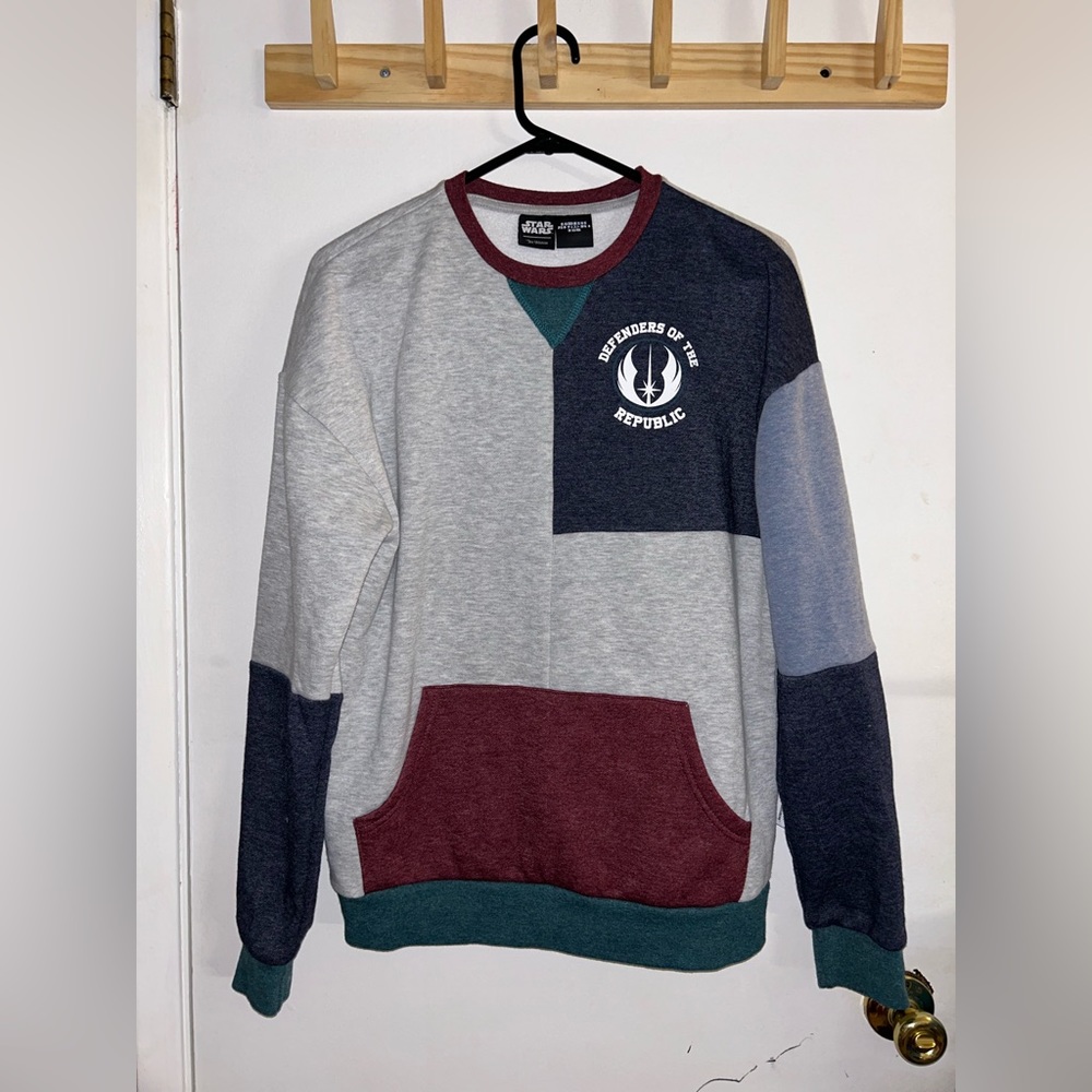 Star Wars Disneyland Resort Skywalker Academy Sweatshirt Unisex Gray Sz XS